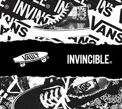 VAULT BY VANS 与 INVINCIBLE® 首次携手打造联名系列