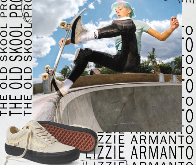 LIZZIE ARMANTO 签名款职业滑板鞋服系列