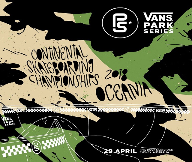 2018 VANS职业公园滑板赛大洋洲洲际锦标赛登陆悉尼